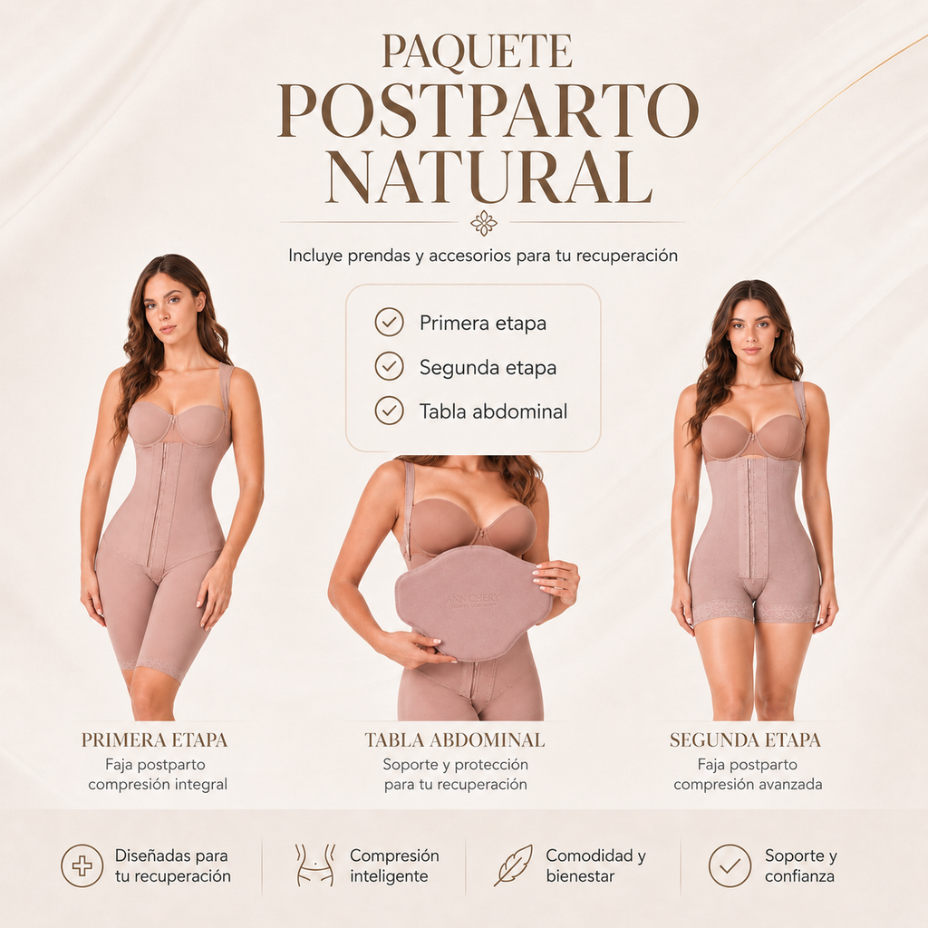 PAQUETE POSTPARTO NATURAL